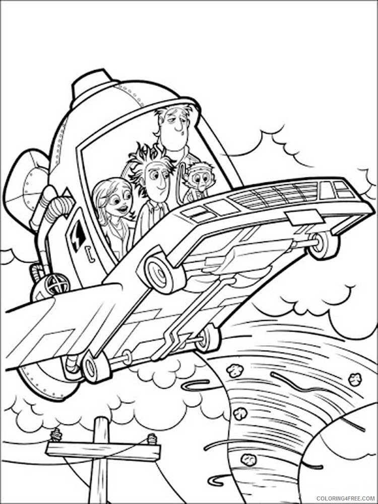 Cloudy with a Chance of Meatballs Coloring Pages TV Film Printable 2020 02243 Coloring4free