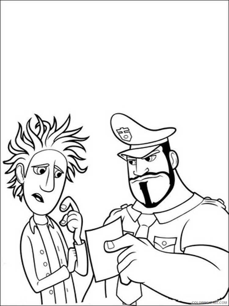 Cloudy with a Chance of Meatballs Coloring Pages TV Film Printable 2020 02244 Coloring4free