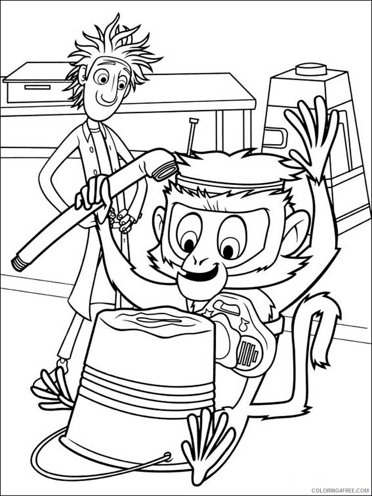 Cloudy with a Chance of Meatballs Coloring Pages TV Film Printable 2020 02246 Coloring4free