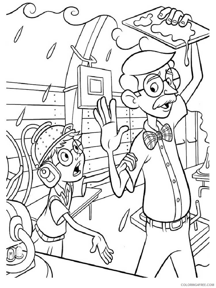 Cloudy with a Chance of Meatballs Coloring Pages TV Film Printable 2020 02249 Coloring4free
