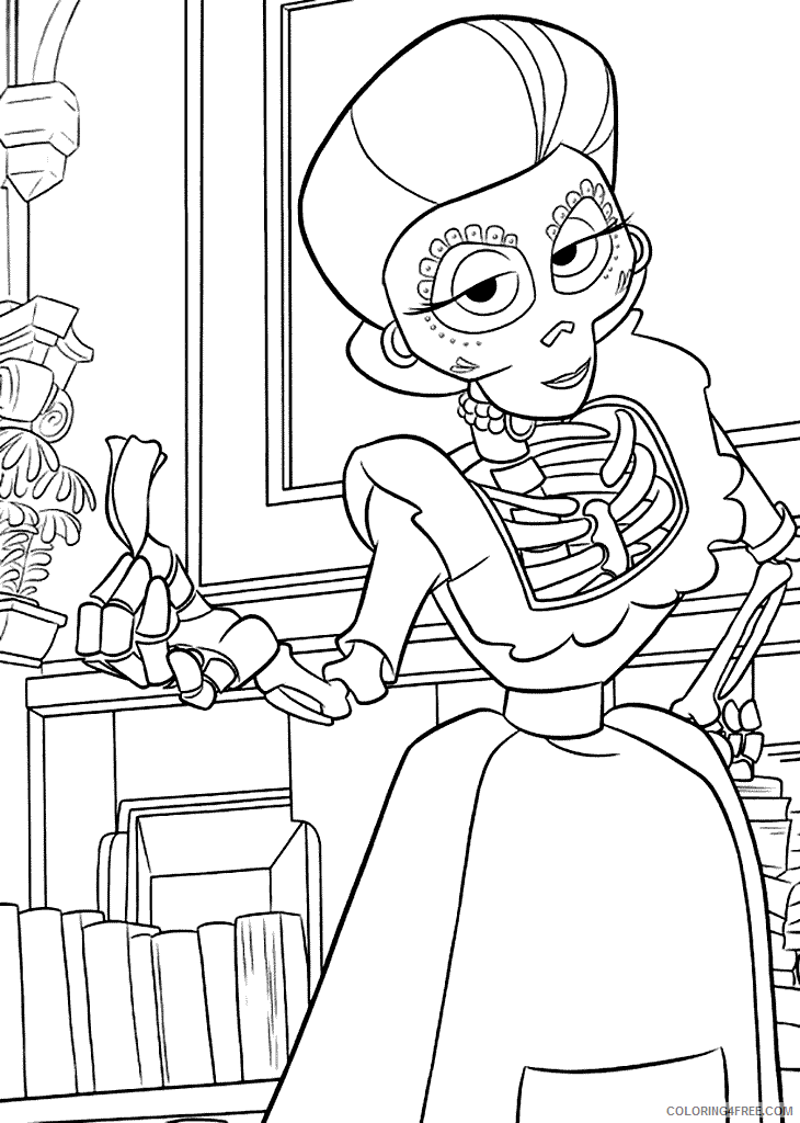 Coco Coloring Pages TV Film Print Coco Printable 2020 02291 Coloring4free