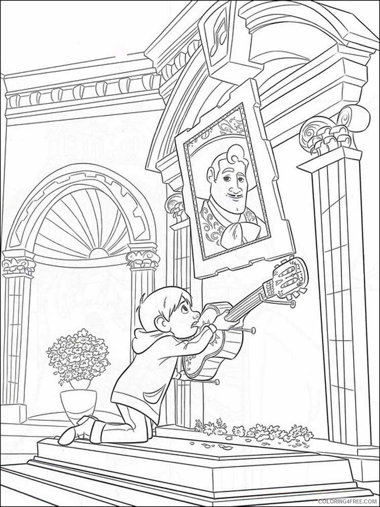 Coco Coloring Pages TV Film coco 1 Printable 2020 02262 Coloring4free