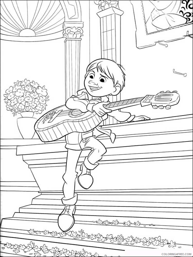 Coco Coloring Pages TV Film coco 12 Printable 2020 02265 Coloring4free