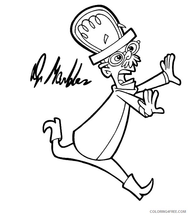 Cyberchase Coloring Pages TV Film Dr Marbles is Panicked 2020 02322 Coloring4free