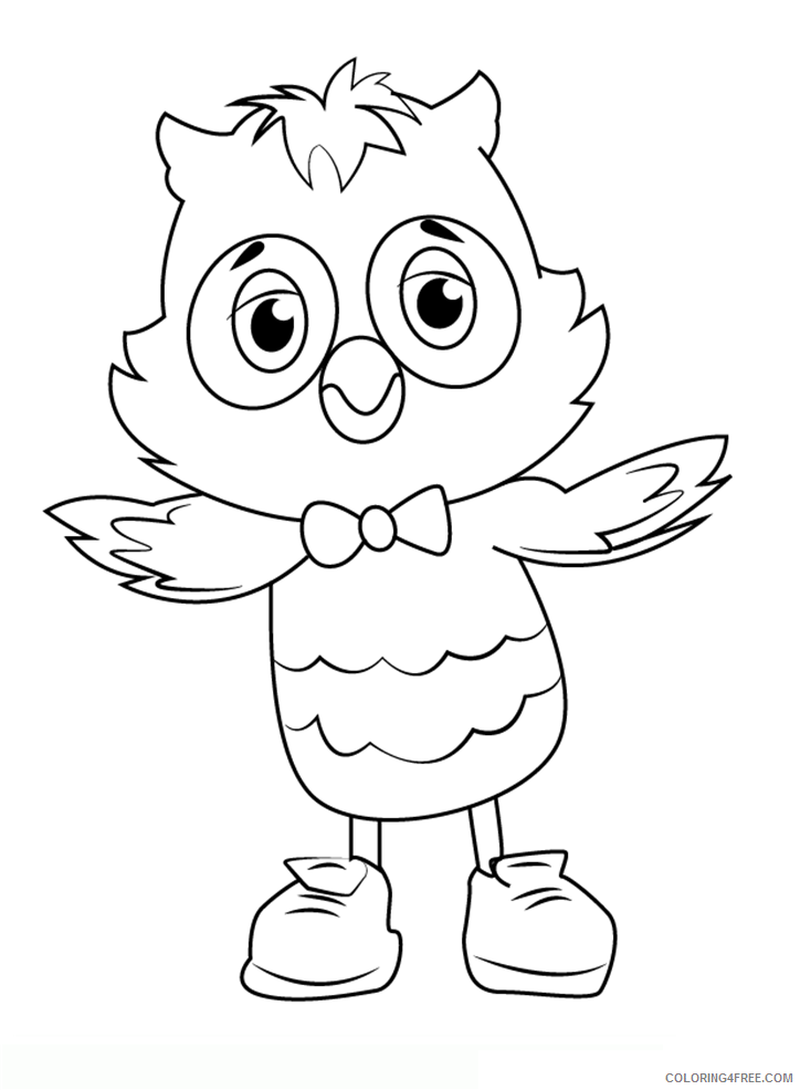 Daniel Tiger Coloring Pages TV Film daniel tiger x the owl 1 Printable 2020 02340 Coloring4free
