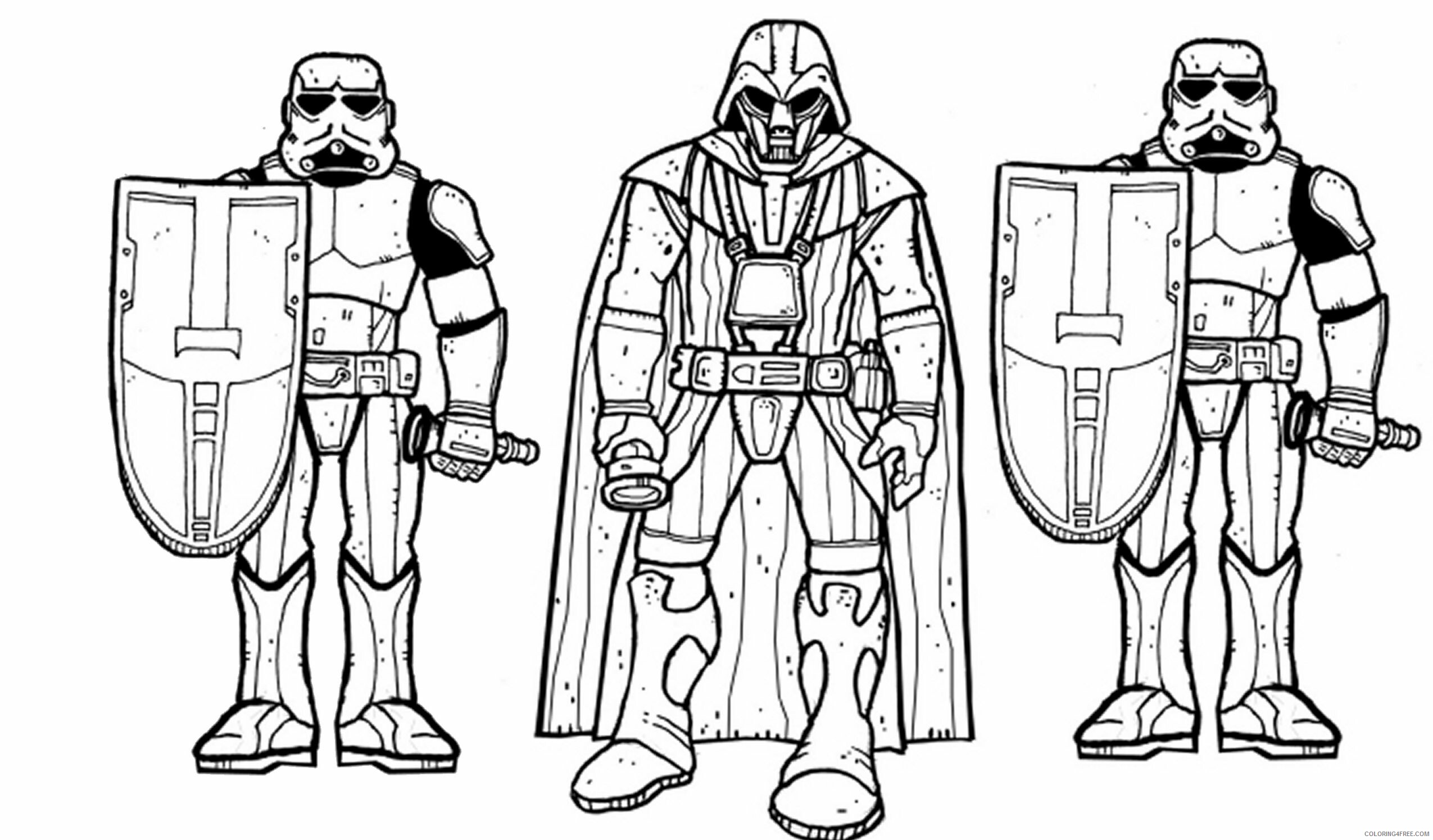 Darth Vader Coloring Pages TV Film Printable Darth Vader Printable 2020 02421 Coloring4free