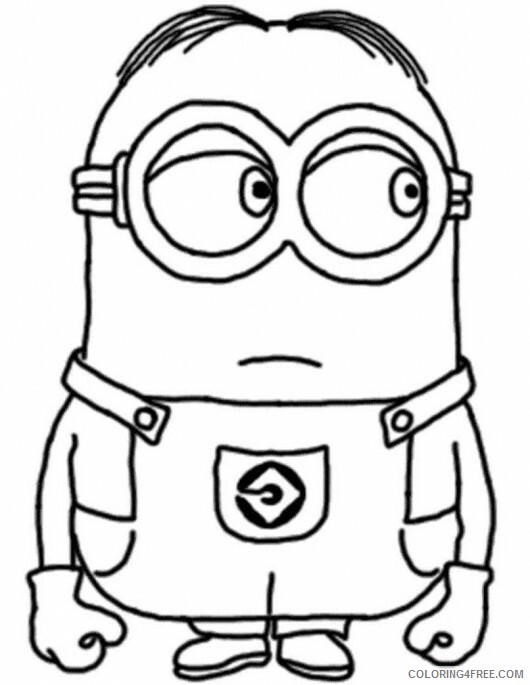 Despicable Me Coloring Pages TV Film Despicable Me 2 Free Printable 2020 02486 Coloring4free