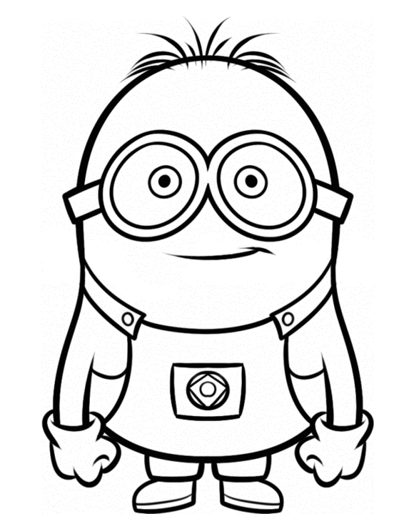 Despicable Me Coloring Pages TV Film Despicable Me Free Printable 2020 02495 Coloring4free