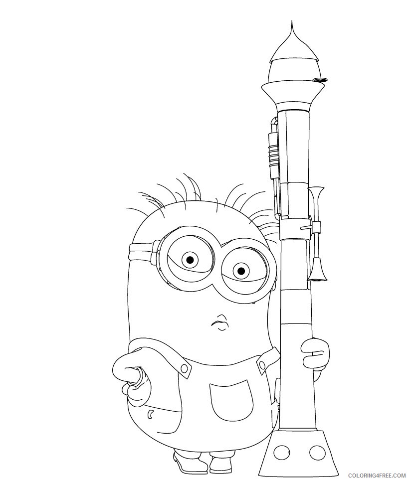 Despicable Me Coloring Pages TV Film Free Despicable Me Printable 2020 02507 Coloring4free
