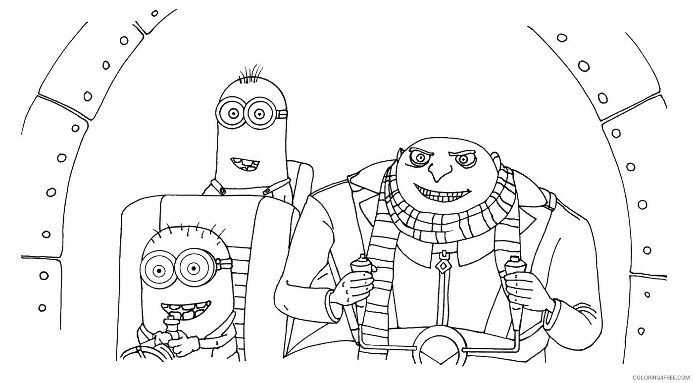 Despicable Me Coloring Pages TV Film despicable_me_cl_04 Printable 2020 02469 Coloring4free
