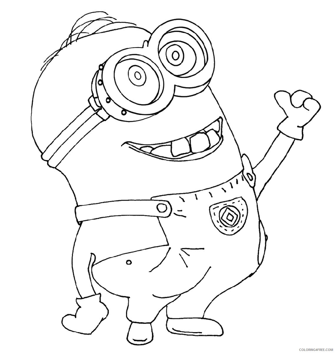 Despicable Me Coloring Pages TV Film despicable_me_cl_13 Printable 2020 02478 Coloring4free