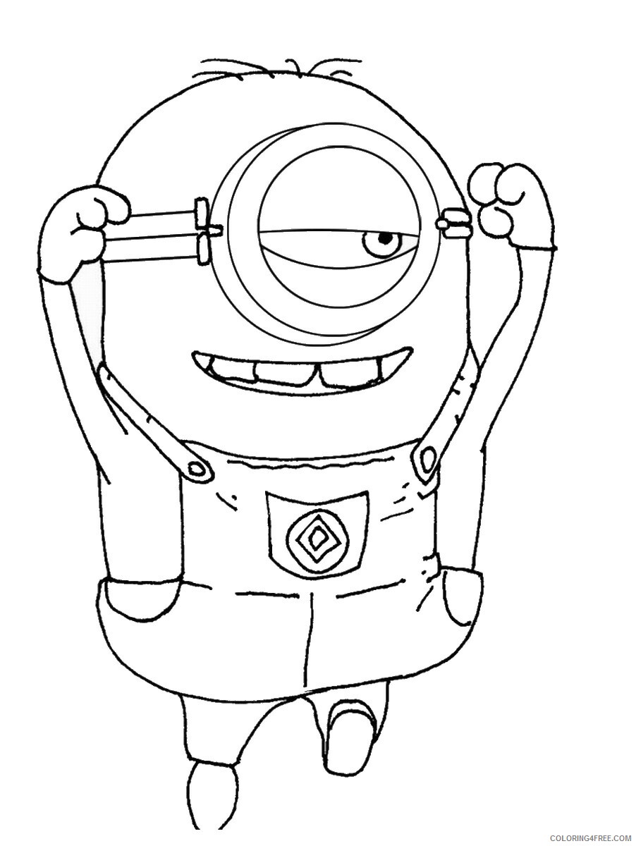 Despicable Me Coloring Pages TV Film despicable_me_cl_14 Printable 2020 02479 Coloring4free