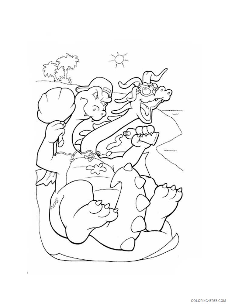 Dragon Tales Coloring Pages TV Film Dragon Tales 11 Printable 2020 02545 Coloring4free