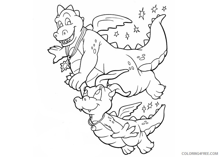 Dragon Tales Coloring Pages TV Film Dragon Tales 2 Printable 2020 02541 Coloring4free