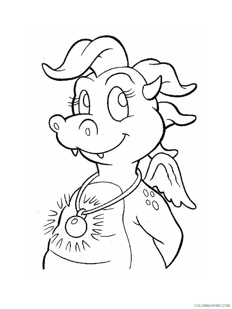 Dragon Tales Coloring Pages TV Film Dragon Tales 7 Printable 2020 02550 Coloring4free