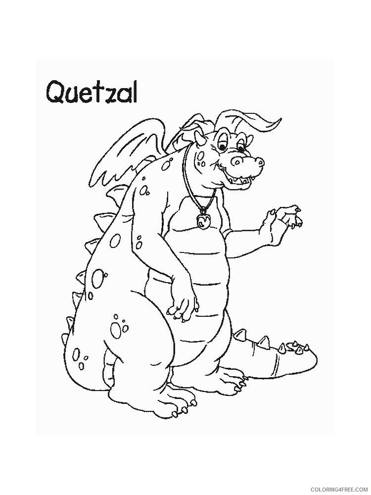 Dragon Tales Coloring Pages TV Film Dragon Tales 8 Printable 2020 02551 Coloring4free
