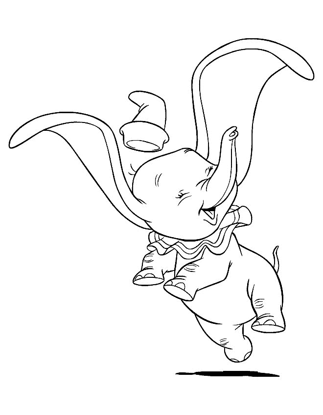 Dumbo Coloring Pages TV Film dumbo 22 Printable 2020 02586 Coloring4free
