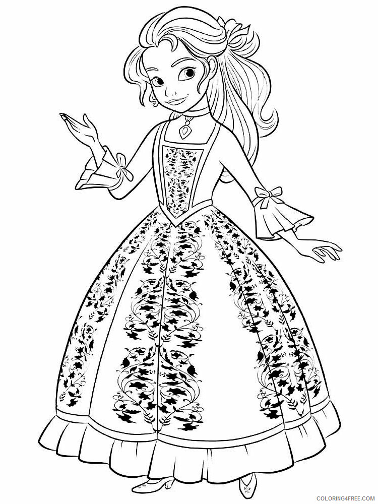 Elena of Avalor Coloring Pages TV Film Elena of Avalor 15 Printable 2020 02617 Coloring4free