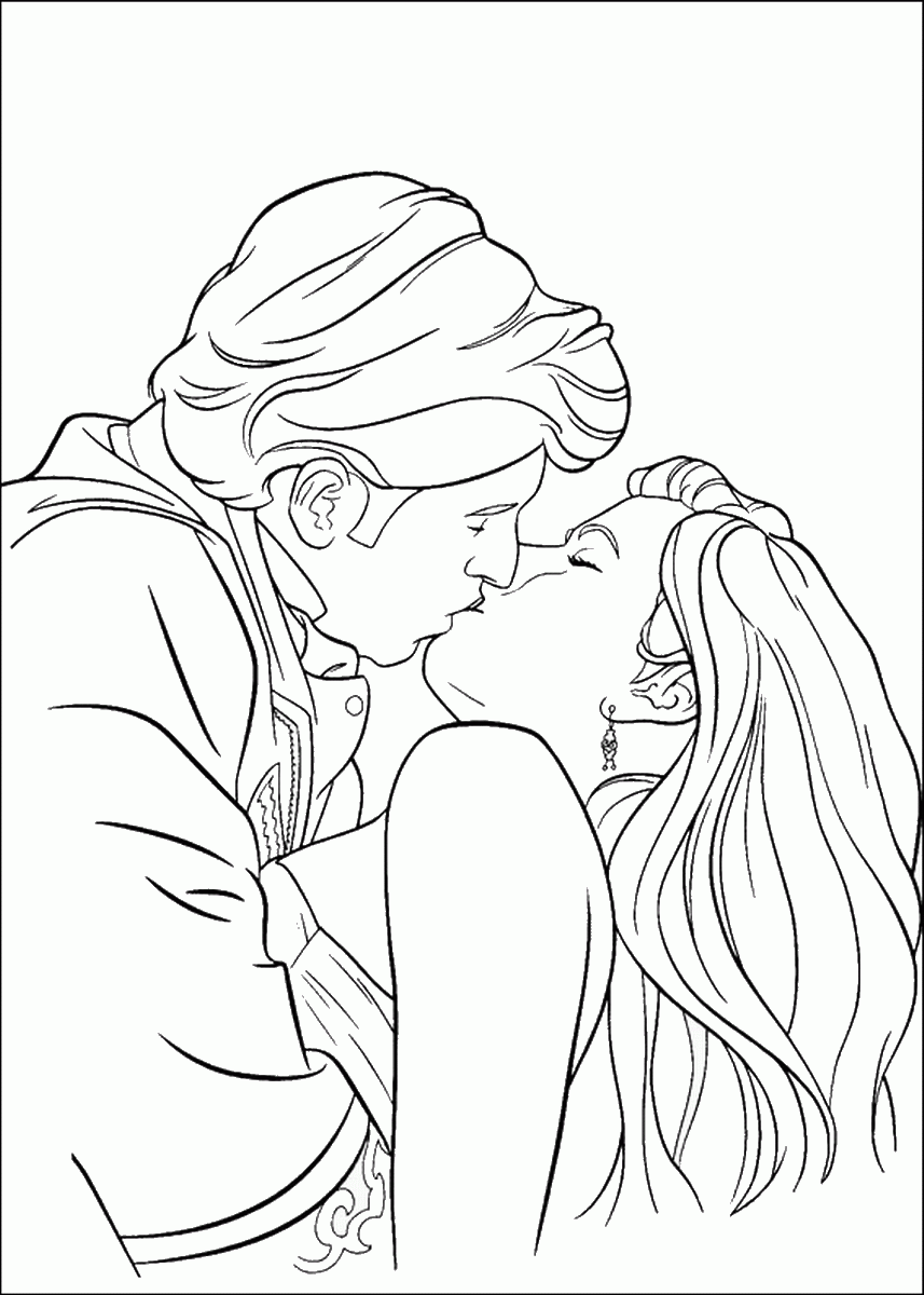 Enchanted Coloring Pages TV Film enchanted 1 Printable 2020 02669 Coloring4free
