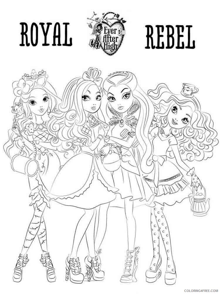 Ever After High Coloring Pages TV Film ever after high 11 Printable 2020 02707 Coloring4free