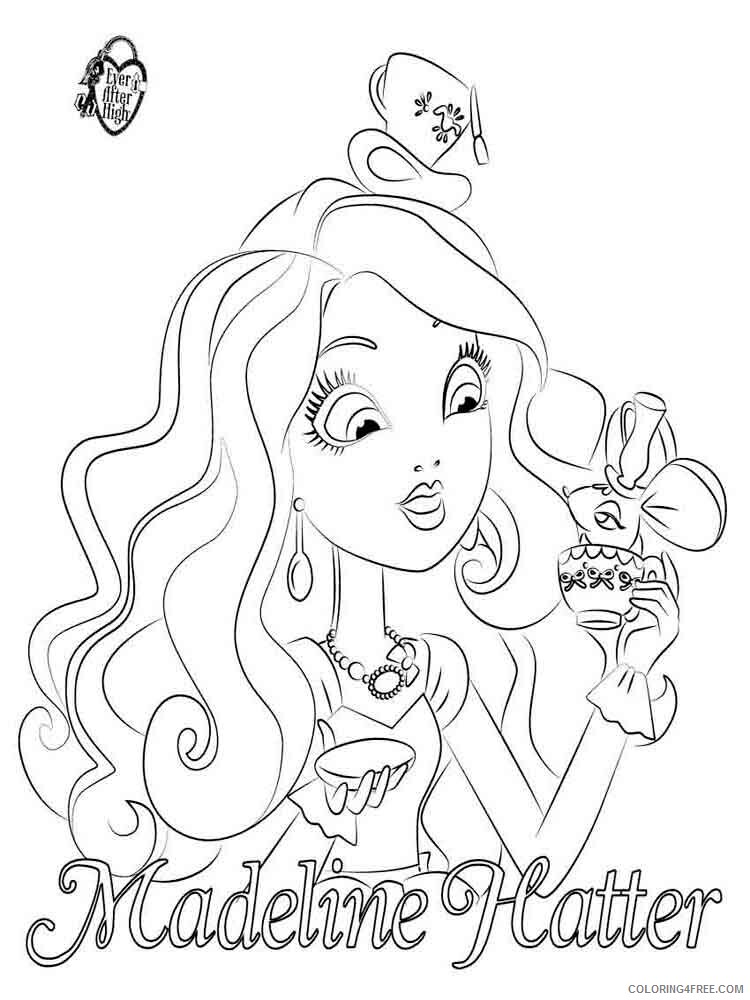 Ever After High Coloring Pages TV Film ever after high 13 Printable 2020 02709 Coloring4free
