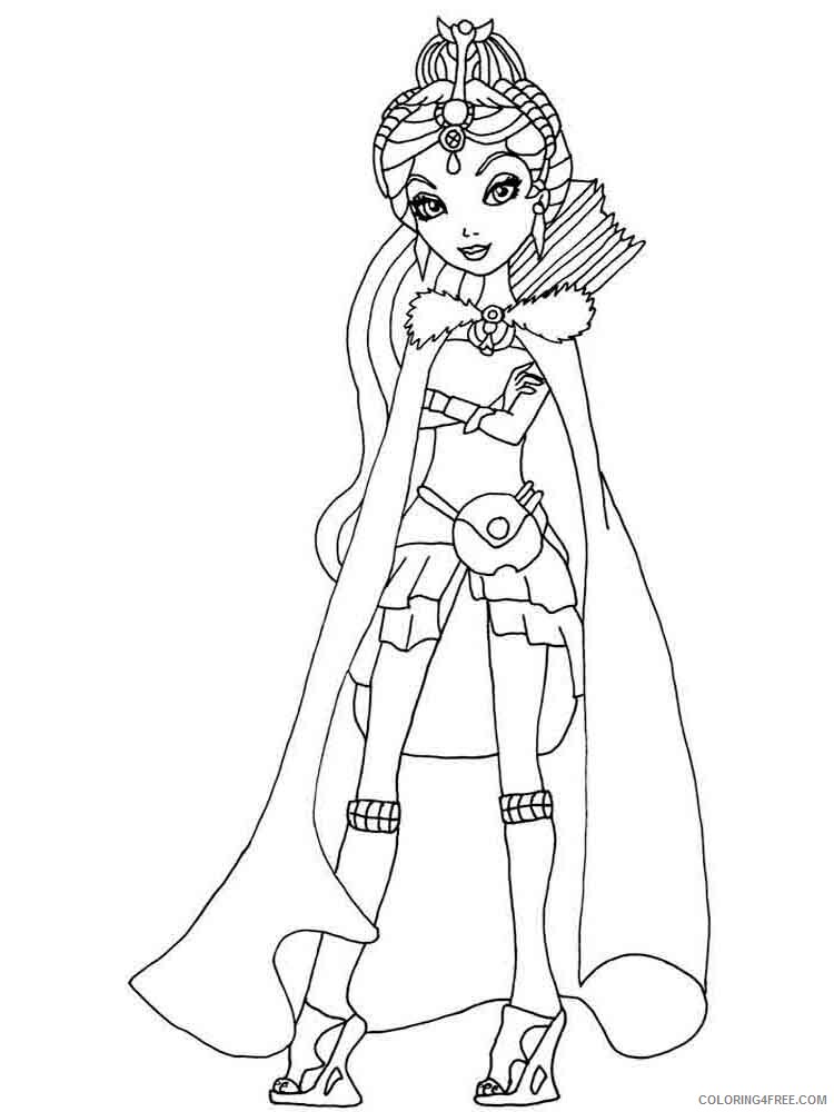 Ever After High Coloring Pages TV Film ever after high 14 Printable 2020 02710 Coloring4free