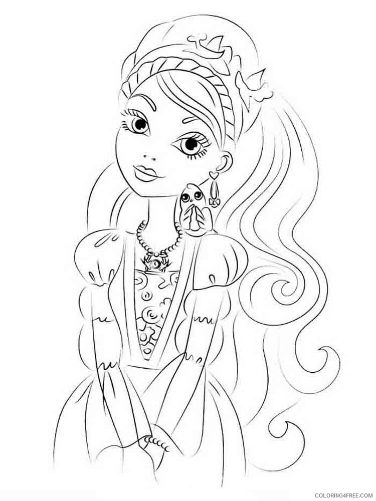 Ever After High Coloring Pages TV Film ever after high 15 Printable 2020 02711 Coloring4free
