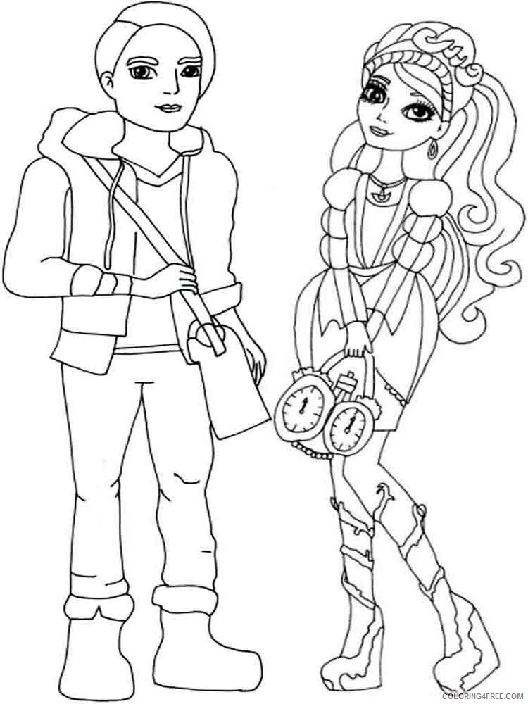 Ever After High Coloring Pages TV Film ever after high 20 Printable 2020 02717 Coloring4free