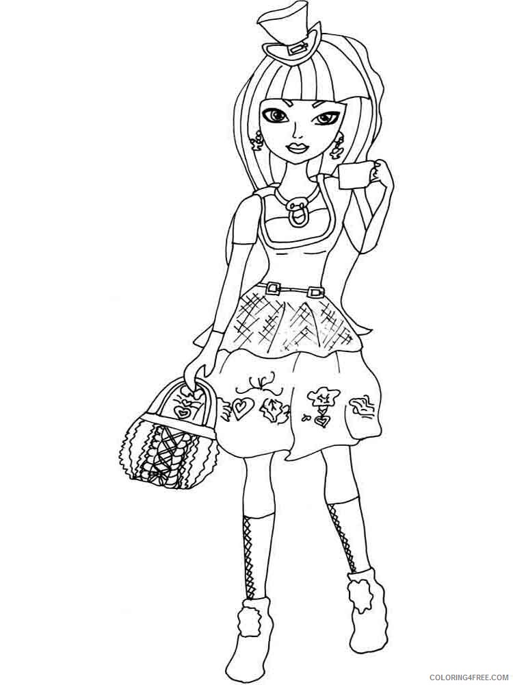 Ever After High Coloring Pages TV Film ever after high 23 Printable 2020 02720 Coloring4free