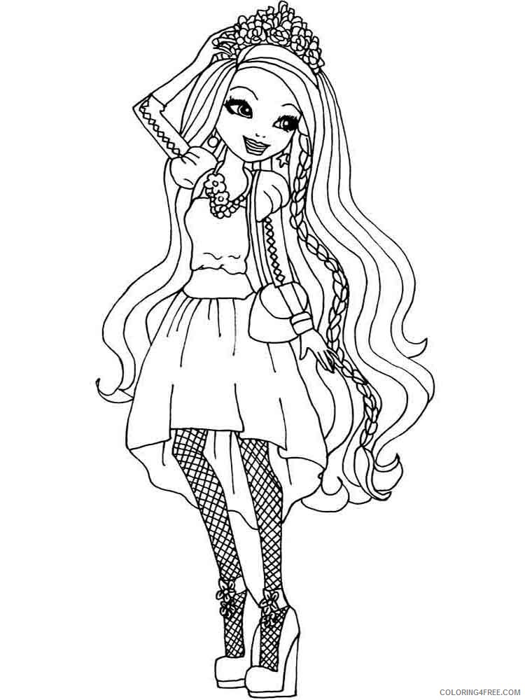 Ever After High Coloring Pages TV Film ever after high 24 Printable 2020 02721 Coloring4free