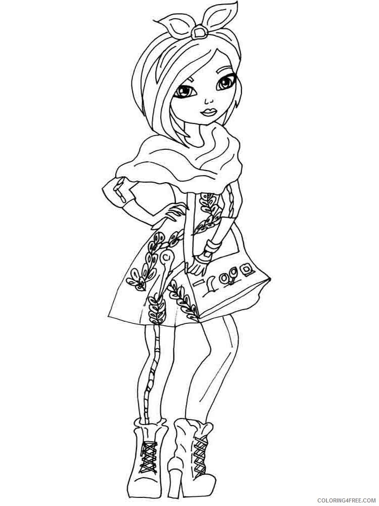 Ever After High Coloring Pages TV Film ever after high 27 Printable 2020 02723 Coloring4free