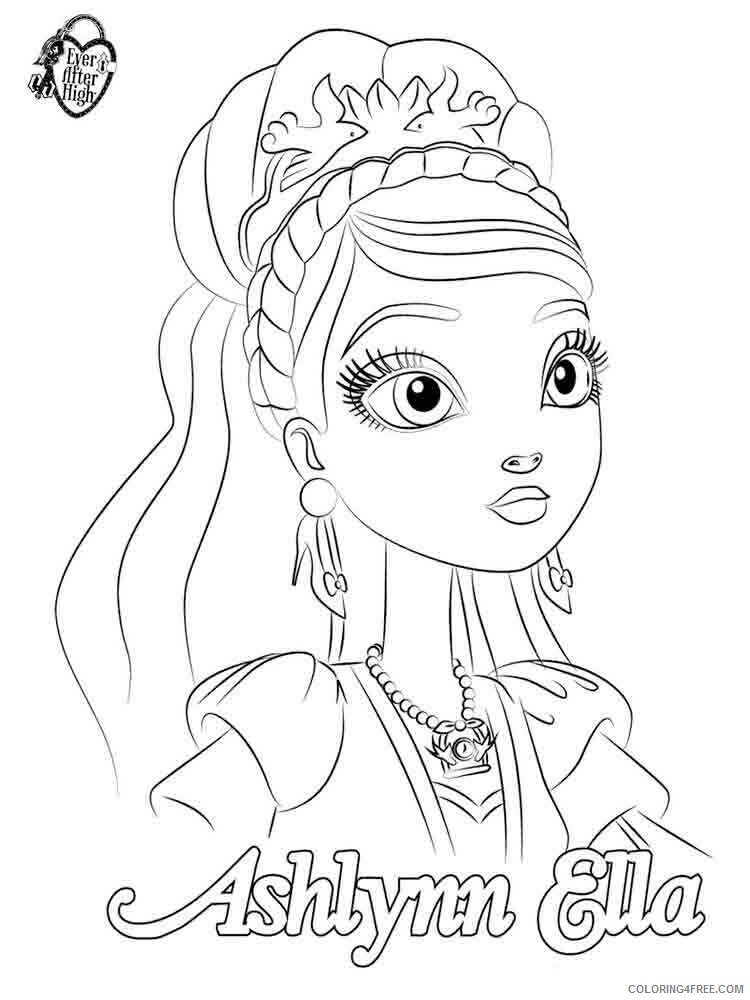 Ever After High Coloring Pages TV Film ever after high 3 Printable 2020 02726 Coloring4free