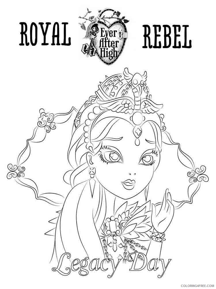 Ever After High Coloring Pages TV Film ever after high 9 Printable 2020 02733 Coloring4free
