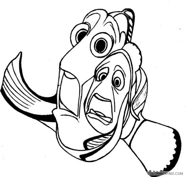 Finding Dory Coloring Pages TV Film Free Dory Printable 2020 02795 Coloring4free