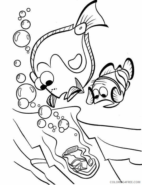 Finding Dory Coloring Pages TV Film Printable Dory Printable 2020 02799 Coloring4free