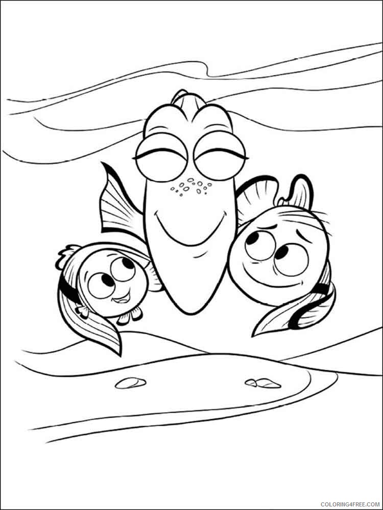 Finding Dory Coloring Pages TV Film finding dory 12 Printable 2020 02777 Coloring4free