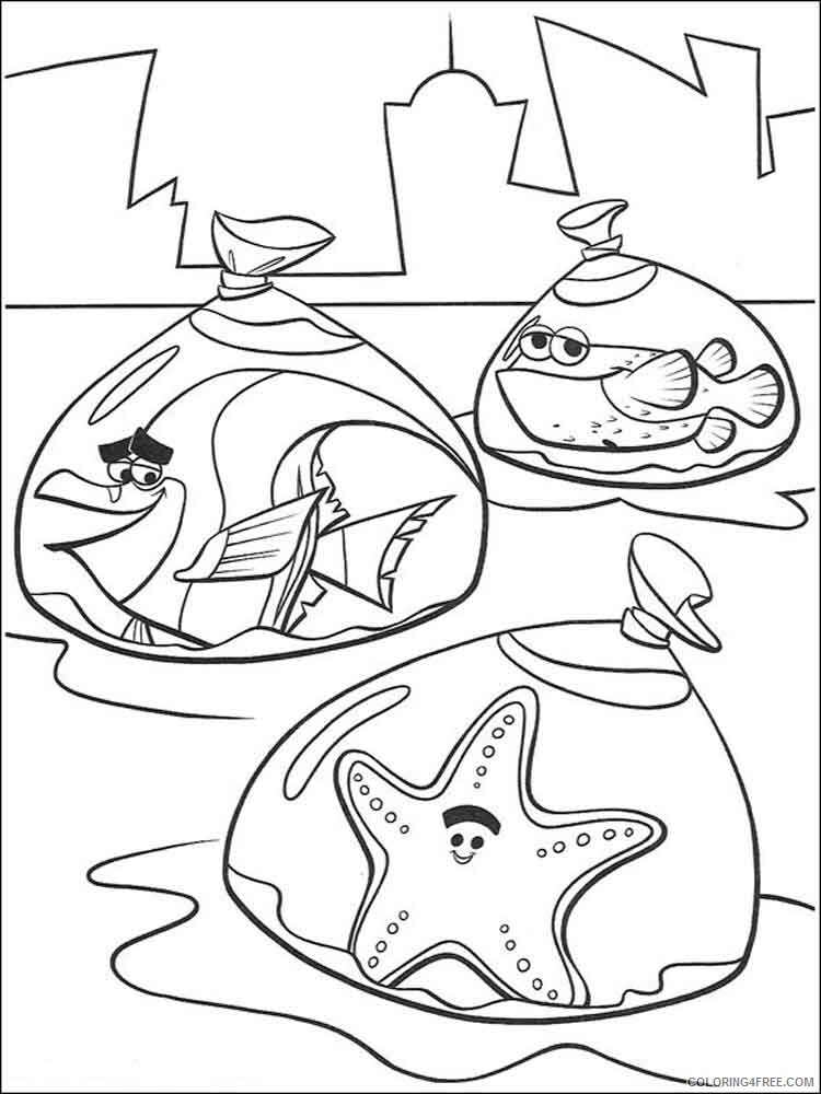 Finding Nemo Coloring Pages TV Film Finding Nemo 21 Printable 2020 02830 Coloring4free