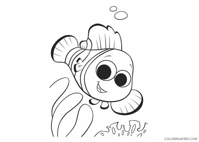 Finding Nemo Coloring Pages TV Film Finding Nemo Printable 2020 02823 Coloring4free