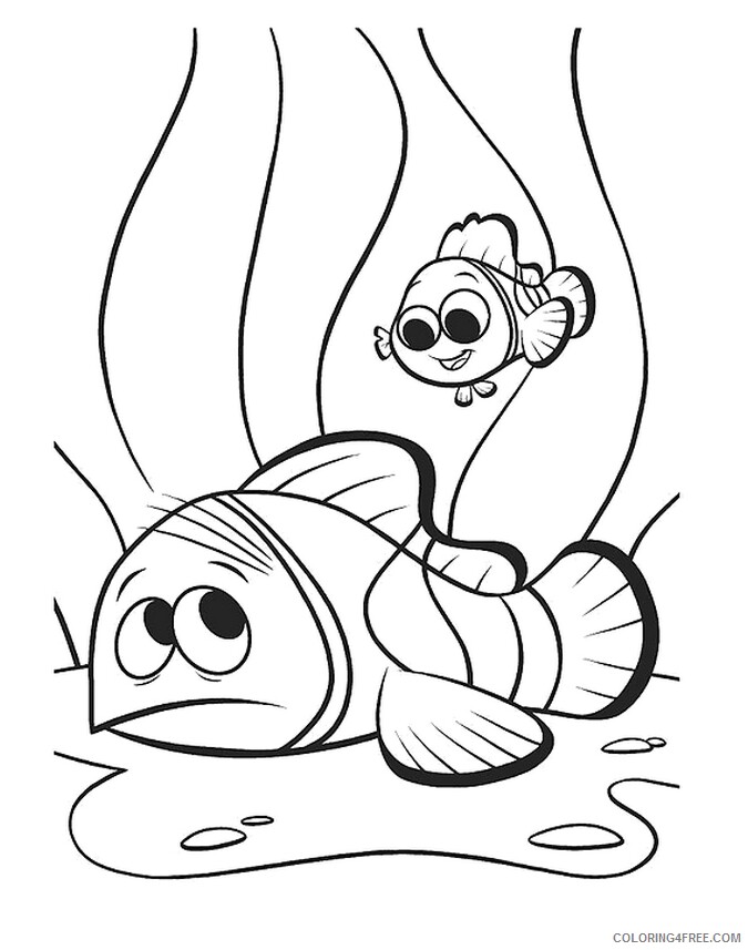 Finding Nemo Coloring Pages TV Film Nemo Images Printable 2020 02852 Coloring4free