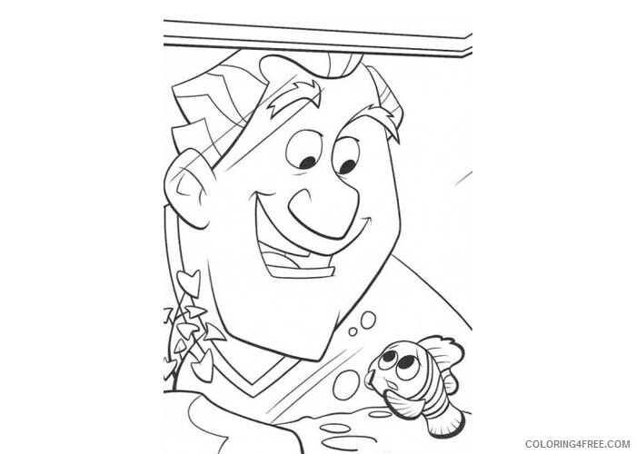 Finding Nemo Coloring Pages TV Film The doctor and Nemo Printable 2020 02858 Coloring4free