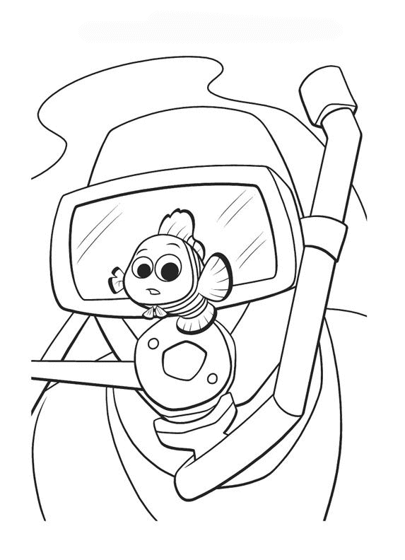 Finding Nemo Coloring Pages TV Film findet nemo LP2uo Printable 2020 02812 Coloring4free
