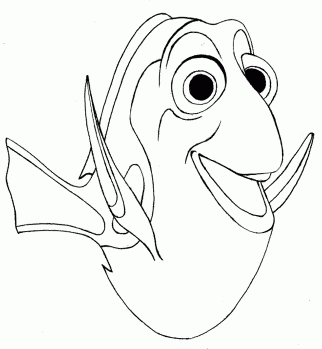 Finding Nemo Coloring Pages TV Film finding nemo 2 Printable 2020 02814 Coloring4free