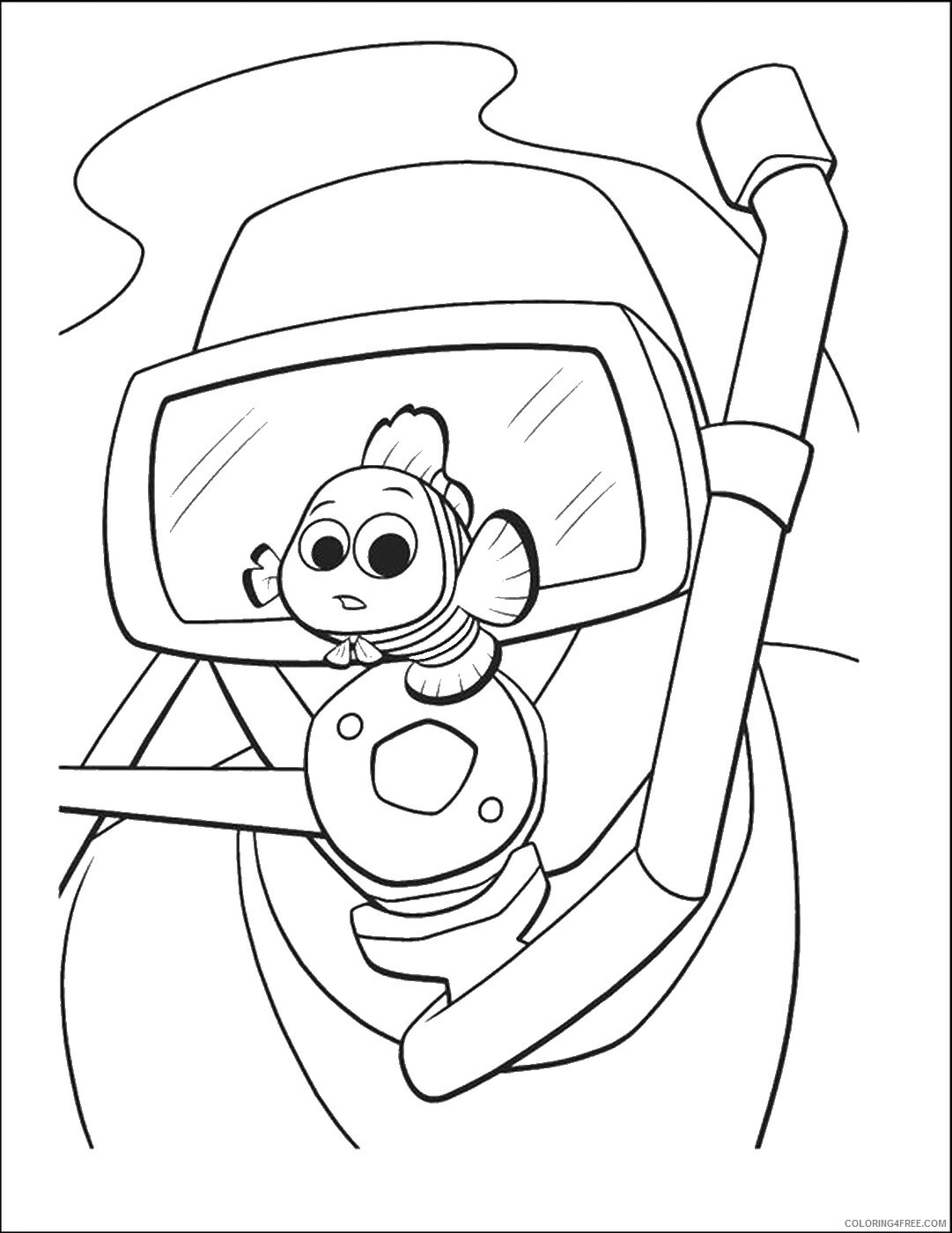 Finding Nemo Coloring Pages TV Film findingnemoc13 Printable 2020 02816 Coloring4free