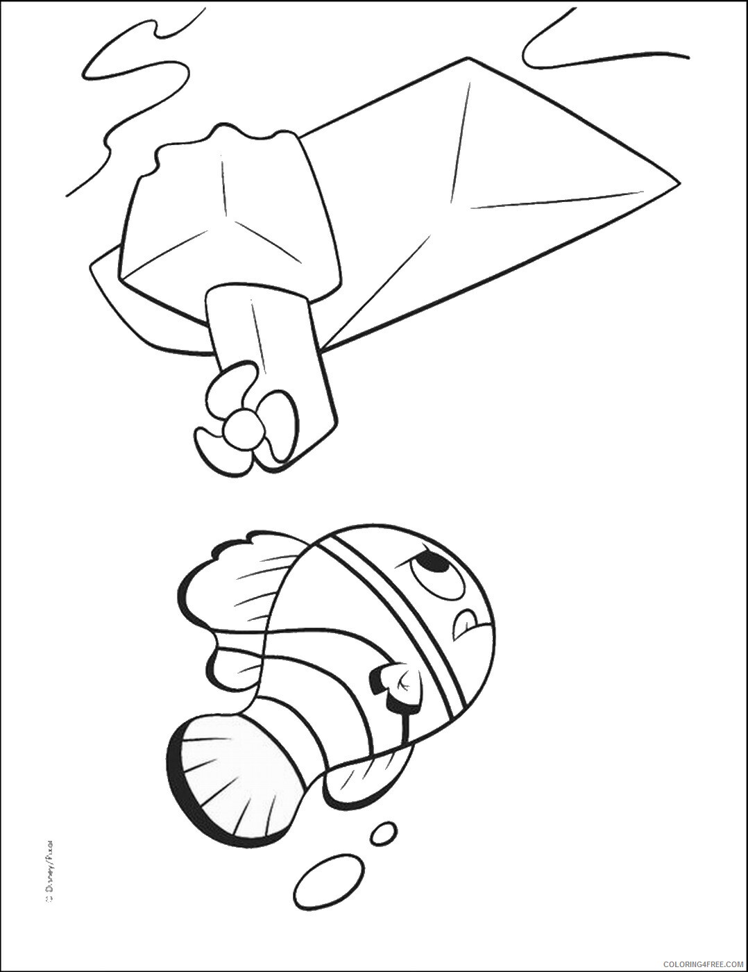 Finding Nemo Coloring Pages TV Film findingnemoc14 Printable 2020 02817 Coloring4free
