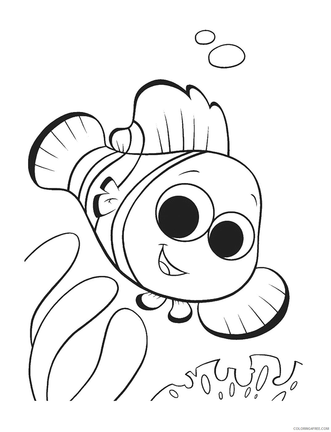 Finding Nemo Coloring Pages TV Film findingnemoc3 Printable 2020 02822 Coloring4free