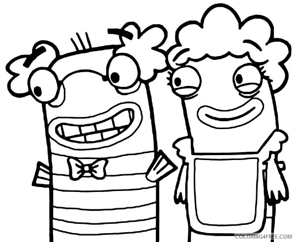 Fish Hooks Coloring Pages TV Film Fish Hooks for Kids Printable 2020 02938 Coloring4free