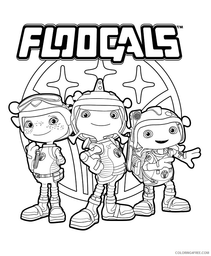 Floogals Coloring Pages TV Film floogals colouring Printable 2020 02959 Coloring4free