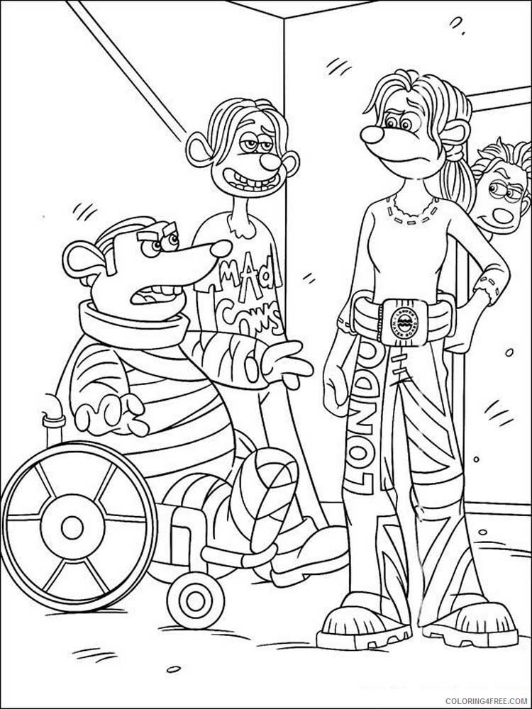 Flushed Away Coloring Pages TV Film Flushed Away 1 Printable 2020 02978 Coloring4free
