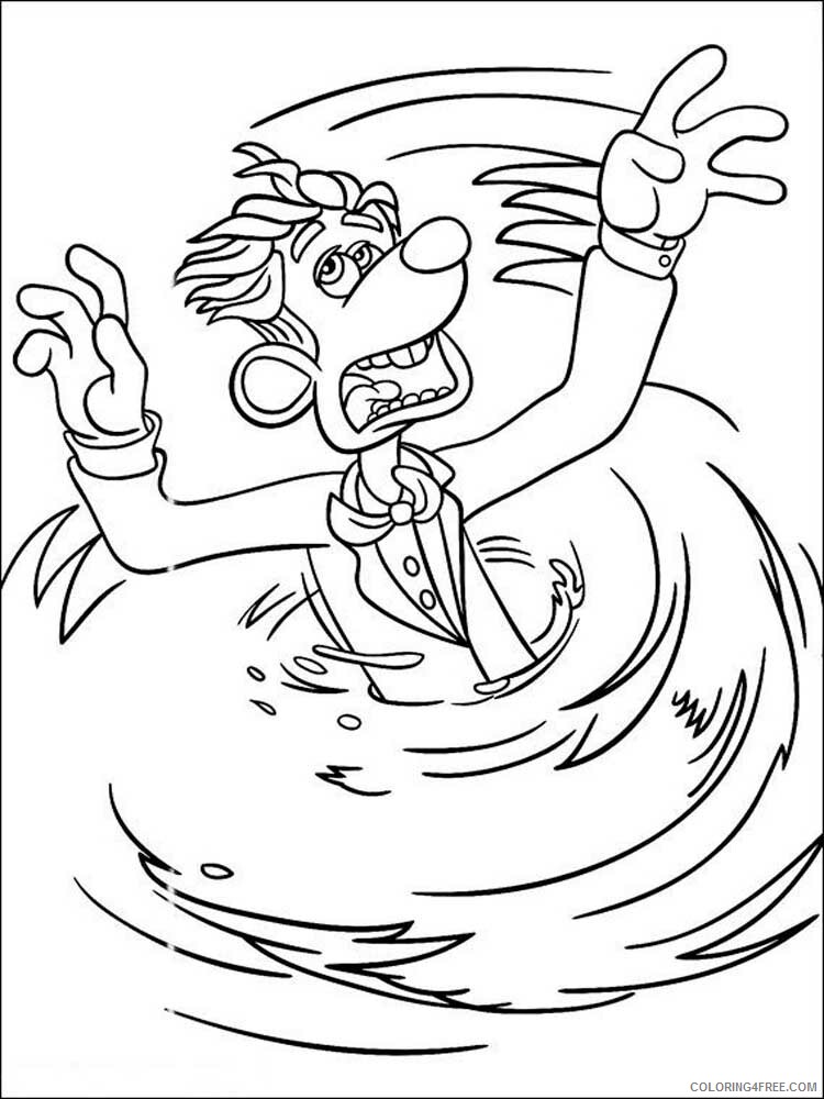 Flushed Away Coloring Pages TV Film Flushed Away 10 Printable 2020 02979 Coloring4free