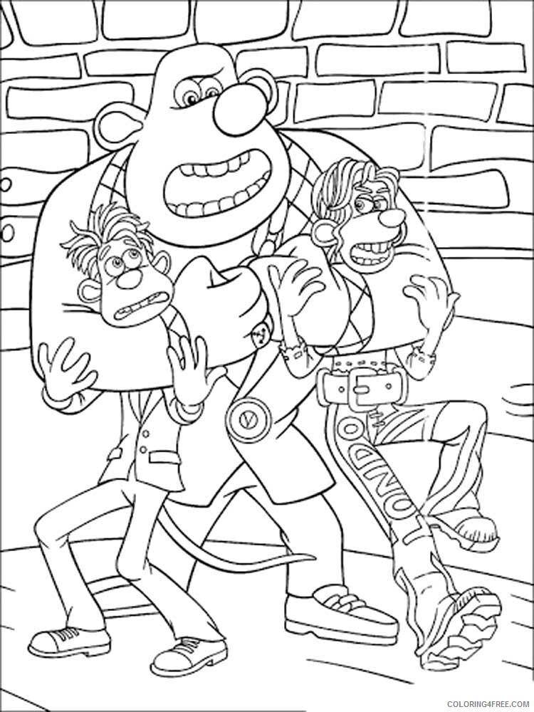 Flushed Away Coloring Pages TV Film Flushed Away 12 Printable 2020 02980 Coloring4free